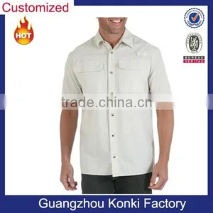 Men's Short Sleeve Woven Utility Shirt thumbnail-1