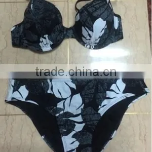 2016 Sexy Push up Straps Women Bikini Swimwear Bathing Suit Bikini With Decorated Bra(DY348) thumbnail-1