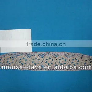 Wholesale 6'' Cotton Crochet Headbands Flower Pattern thumbnail-1