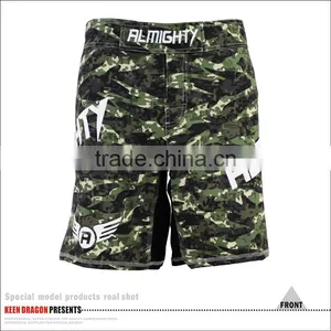 GREEN CAMO FIGHT SHORTS CUSTOM PRINTING MAKE YOUR OWN STYLE MMA SHORTS thumbnail-3