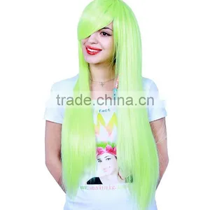 Bright Colorful Women Synthetic Hair Wig Halloween Cosplay Costume Party Wigs High Quality thumbnail-2