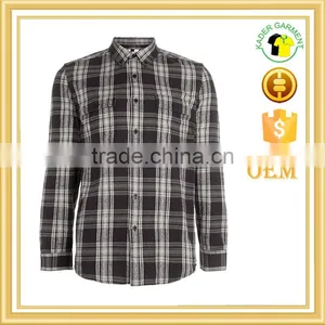 Men Gingham Button Down Smart Shirt thumbnail-1