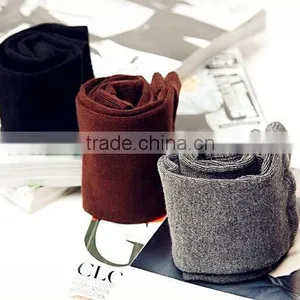 Popular Han Edition Long Knit Acrylilc Winter Purple Weighted Half Finger Gloves thumbnail-1