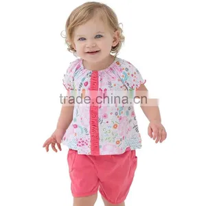 Beautiful Princess Short Sleeve Baby Girls Tshirt thumbnail-1