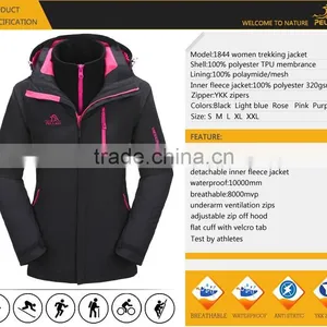 Custom Design Women High Quality Windbreaker Jacket thumbnail-5