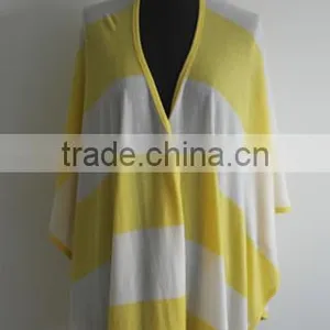 Fashion Ladies 100% Cashmere Poncho Sweater thumbnail-1