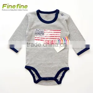 Newest Baby Clothes Leopard Fashionable Custom Baby Romper thumbnail-1