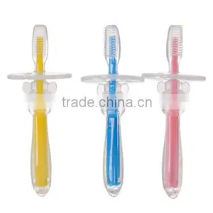 Baby Silicone Toothbrush Baby Tooth Brush Teether for Baby thumbnail-2
