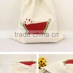 New Fashion Design Cotton Drawstring Backpack thumbnail-2
