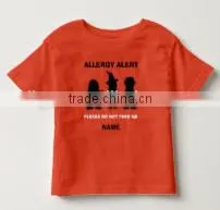 Wholesale Little Boys Fashion Halloween Boy Orange Print T-shirt thumbnail-1
