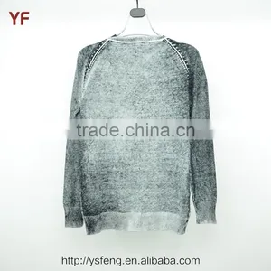 100% Cotton Fashion Knit Patterns Knitwear Woolen Sweater Designs For Ladies thumbnail-2