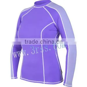 Junior Women's Custom Long Sleeve Rash Guard thumbnail-1