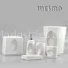 Environmentally Modern Conique Nuance Silver Porcelain Bathroom Accessory Sets thumbnail-1