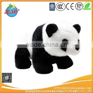 8" Medium Cartoon Cuddle Softer Stuffed Plush Bamboo Panda Bear Animal Toy for Kids thumbnail-5