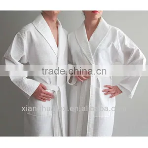 5 Star Luxury Hotel Waffle Bathrobe thumbnail-1