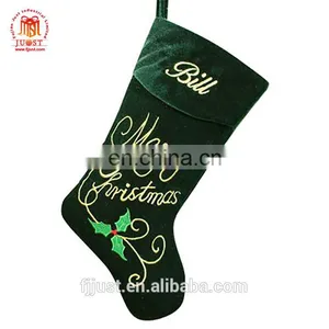 Christmas Decoration Woollen Velvet Christmas Stockings thumbnail-1