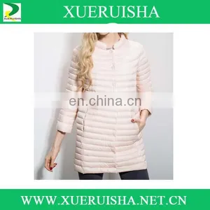 Custom Girls Winter Wholesale Down Jacket Made in China thumbnail-2