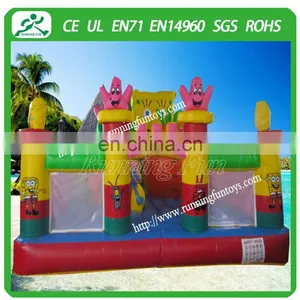 2015 Inflatable Bounce House for Kids, Jumping Bouncer Clearance, Mini Bouncy Castle for Sale thumbnail-5