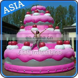 Giant Inflatable Cake Inflatable Balloon Cake Helium Balloon For Advertising thumbnail-1