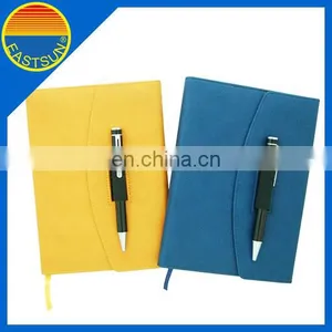 Office A4 Hardcover PU Notebook With Elastic Band thumbnail-4