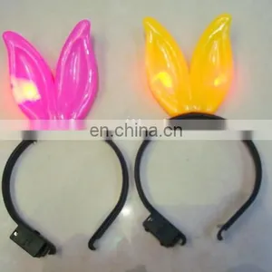 Cheap Party Plastic LED Flashing Lighted Rabbit Bunny Ear Headband PH-0039 thumbnail-1