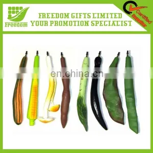 Customized Logo Print Promotional Vegetable Pen thumbnail-1