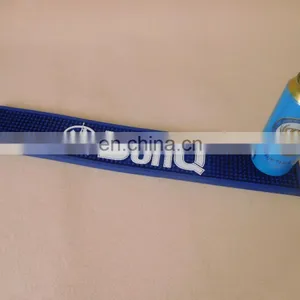 Promotional Blue Color Embossed Pvc Bar Mat Shot thumbnail-2