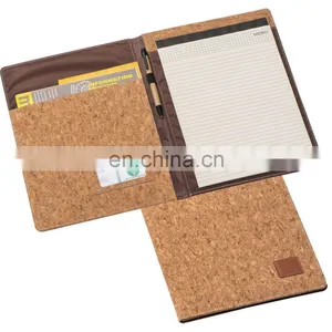 Promotion Office Cork PU Leather Journal Organizer Notebook NOTEBO920 thumbnail-1