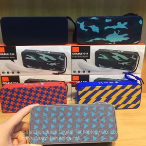 G14 Mobile Phone Bluetooth Stereo Wireless Speaker Cloth Network Outdoor Low Sound Gun Foreign Trade Hot Style Card Blue thumbnail-3