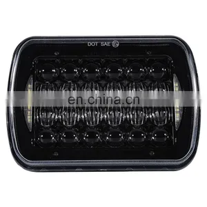Offroad Driving Hi/Lo Auto Parts Aluminum Housing Dot Sae E-mark 4*6 Led Headlight for Tractor Heavy Truck Car for Jeep Price thumbnail-2
