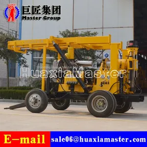 XYX-3 Wheel Hydraulic Rotary Water Well Drilling Machine With High Efficiency thumbnail-3
