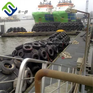 Ship Floating Fender With Aircraft Tyres thumbnail-1