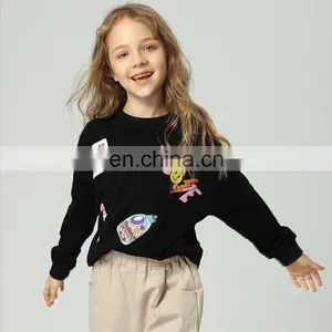 Wholesale Hot Sale Children Knitted Cartoon Girls' Sweaters thumbnail-2