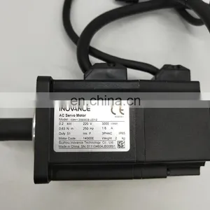 200w Low Capacity Inovance Electric Sewing Machine Servo Motor Drive ISMH1-20B30CB-U231Z thumbnail-4
