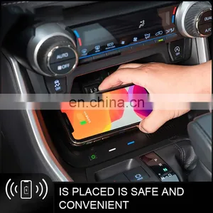 Wireless Car Charger Armrest Box Special Mobile Phone Wireless Fast Charge For Rav4 Rongfang Willanda thumbnail-3