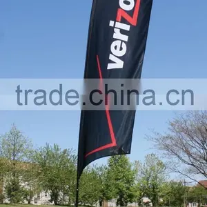 Outdoor Custom Making Cheap Beach Flag With Custome Logo thumbnail-1