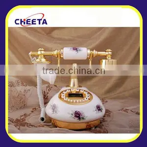 Porcelain Chinese Style Antique Telephone thumbnail-1