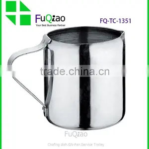 Hot Sale Commercial Stainless Steel Milk Frothing Pitcher Milk Jug for Lattes Coffee Cup thumbnail-2