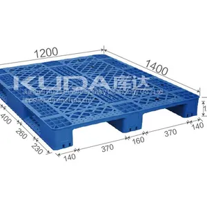Wooden Pallet ?Or Plastic Pallet From China Manufacturer 1412D WGCZ PLASTIC PALLET(BUILT-IN STEEL TUBE) thumbnail-1