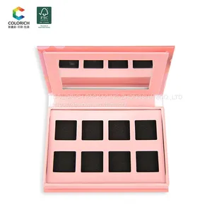 Custom Empty Makeup Cardboard Eyeshadow Palette Wholesale Your Own Color Empty Eyeshadow Plastic Containers Empty thumbnail-5