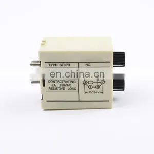 ST3PR Electrical Time Relay Counter Relays Knob Timer Relay With Socket Base Programme Twin Timer thumbnail-4