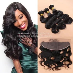Wholesaler of Lace Frontal Human Hair Lace Closure With Wholesale Price thumbnail-1