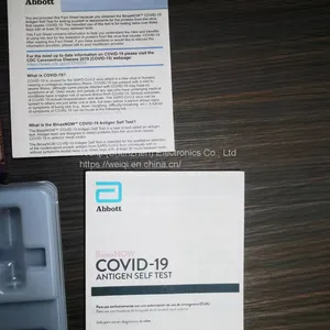 BinaxNOW COVID-19 Antigen Self Test, COVID Test With 15-Minute Results Without Sending to a Lab, Easy to Use at Home, FDA Emergency Use Authorization thumbnail-5