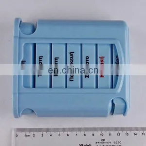 Plastic Pill Case 7 Day Pill Caseweekly Tablet Case thumbnail-3