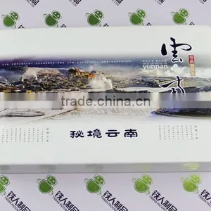 Empty Square Tea Tin Box Printed Iron Metal Steel Coffee Case Manufacturer thumbnail-3