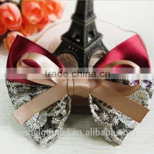 Women Korean Cloth Ribbon Flowers Bow MY-IA0009 thumbnail-2