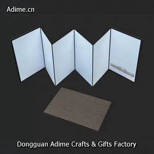 6x8 Fabric Cloth Linen Accordion Photo Book Album thumbnail-1