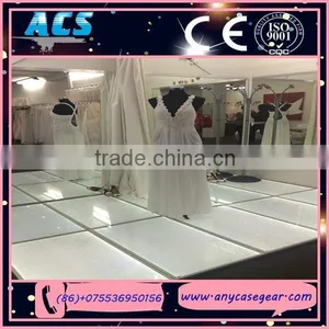 ACS Toughed Glass Cover for Led Dance Floor,anti-slip Led Dance Floor, Led Mirror Dance Floor for Sale thumbnail-1
