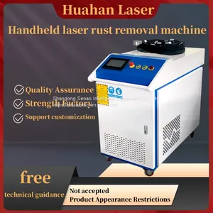 Huahan Laser Cleaning Machine Rust and Oil Removal Non-contact Surface Cleaning Equipment thumbnail-1