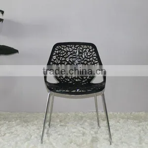 Replica Wholesale Steel Frame Plastic Tree Chair Birch Sapling Accent/Dining Chair Wholesale Stencil Dining Side Chair thumbnail-1
